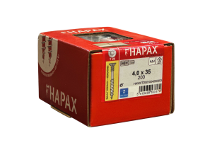 WKRĘTY MEBLOWE HAPAX PRESSFIX do łączenia korpusów 4x35 200 szt. ściągające