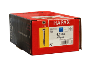 WKRĘTY MEBLOWE HAPAX PRESSFIX do łączenia korpusów 4x60 200 szt. ściągające 