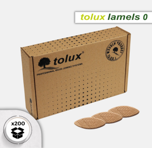 LAMELKI BUKOWE NR 0 - 200 szt.