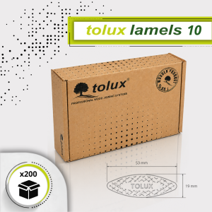 LAMELKI BUKOWE NR 10 - 200 szt.