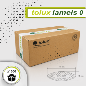 LAMELKI BUKOWE NR 0 - 1000 szt.