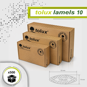 LAMELKI BUKOWE NR 10 - 500 szt.