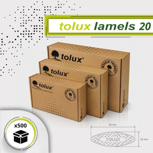 LAMELKI BUKOWE NR 20 - 500 szt.