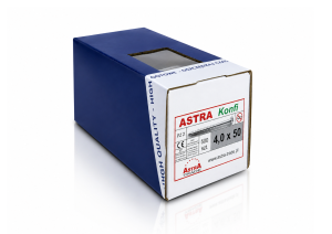 Wkręt ASTRA KONFI  4,0 x 50 mm, PZ2 - 500 szt. 4x50