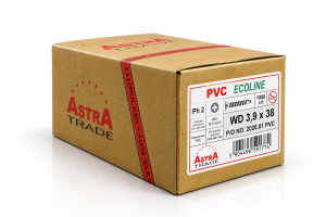 WKRĘTY DO WZMOCNIEŃ PVC ECOLINE WD 3,9X38 1000 szt.