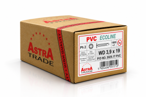 WKRĘTY DO WZMOCNIEŃ PVC ECOLINE WD 3,9X19 1000 szt. 